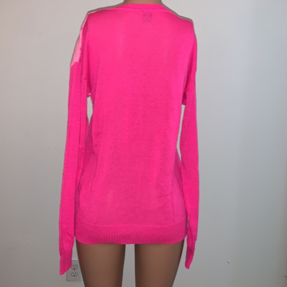 Lightweight Crew Neck Long Sleeve Knit Top “!Naughty is the New Nice” - Picture 17 of 17